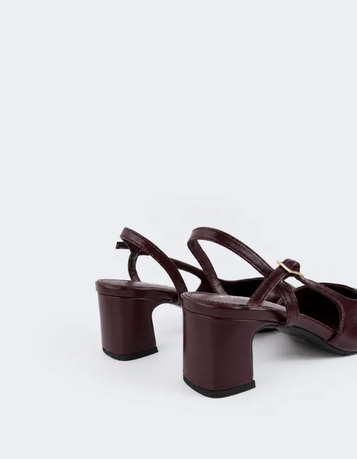 Avelin Burgundy Leather