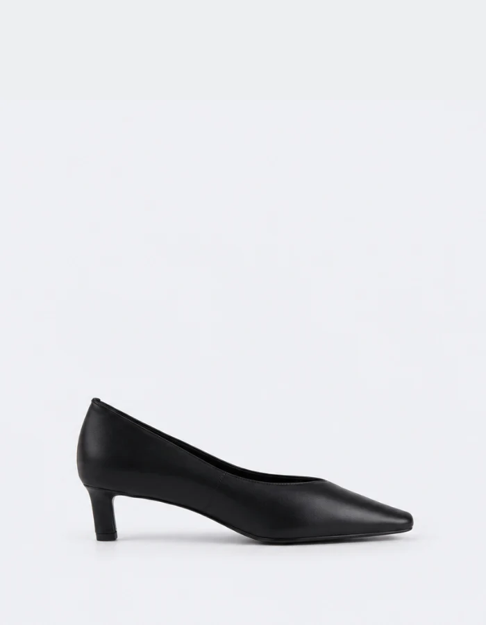 Urbane Black Leather