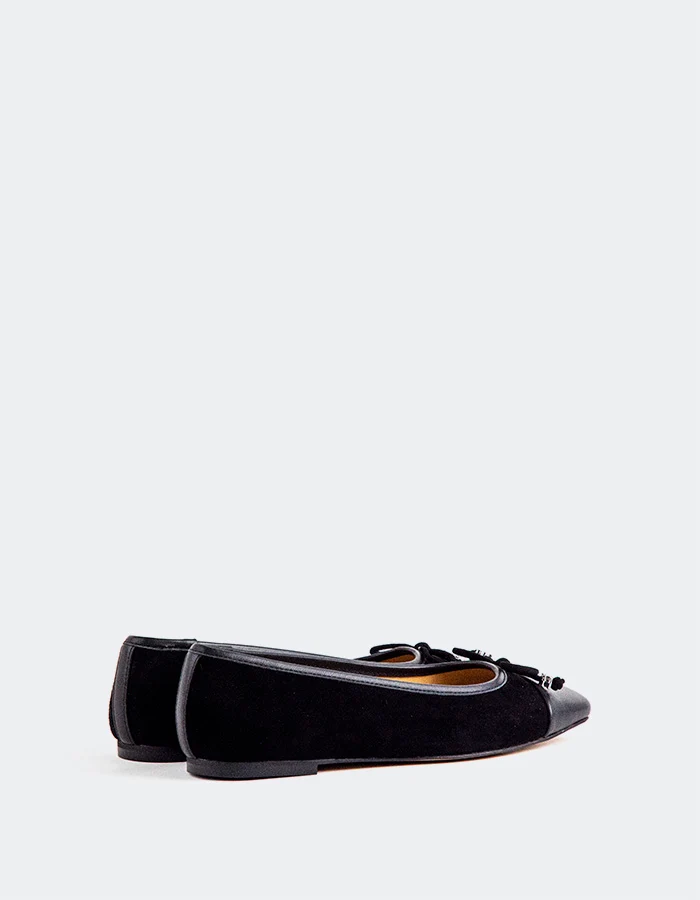Suki Black Suede