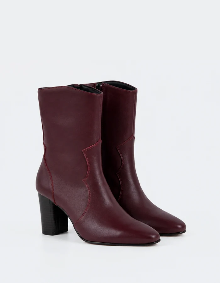 Bellamy Burgundy Leather