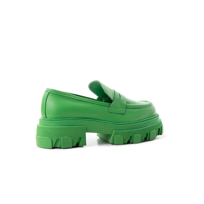 Tahara Green Leather