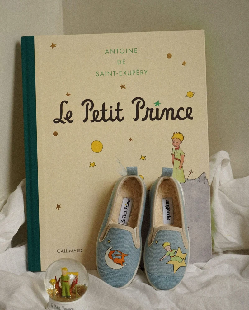 Chausson enfant Bruson, collab' x le petit prince denim