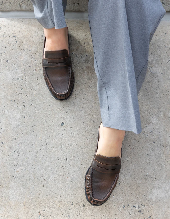 Rivana Brown Leather