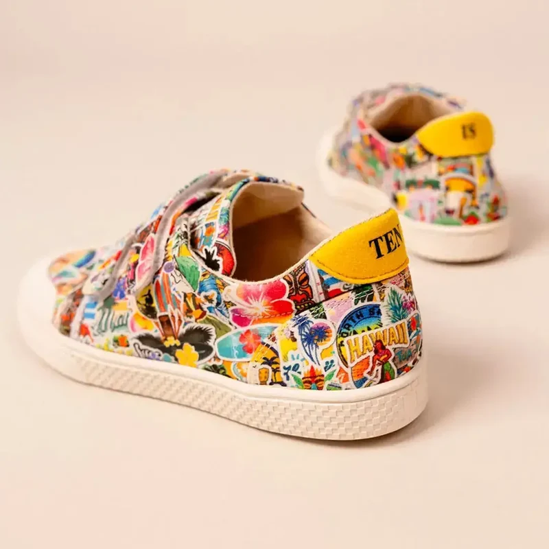 TEN V2 W PRINT - TOILE - PRINT TIKIS