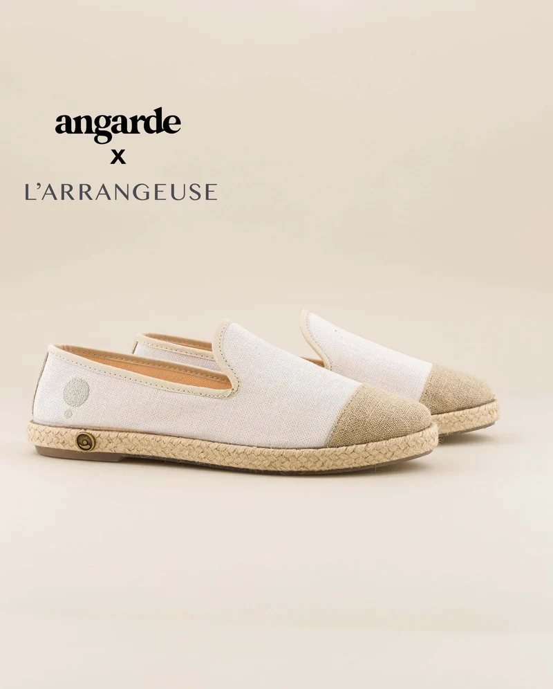 Espadrille femme Cenitz, collab' x l'arrangeuse