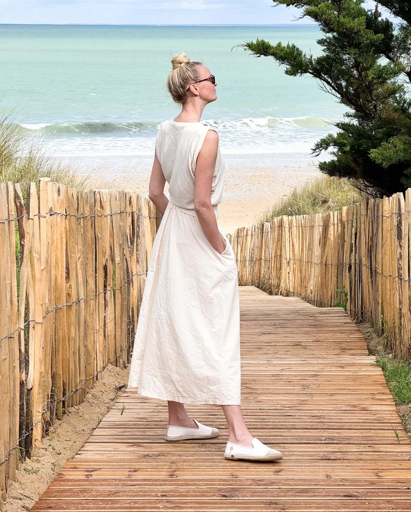 Espadrille femme Cenitz, collab' x l'arrangeuse