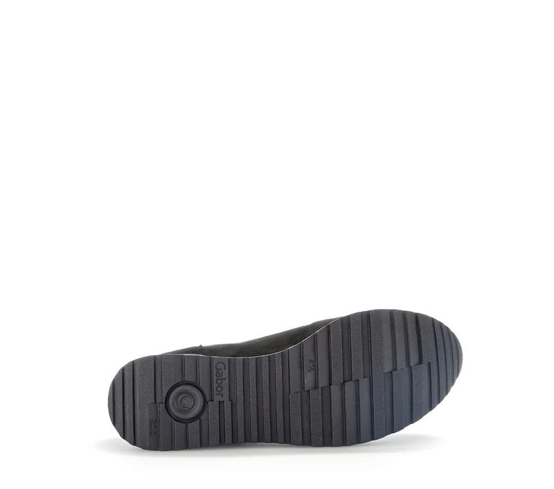 Baskets noires en velours