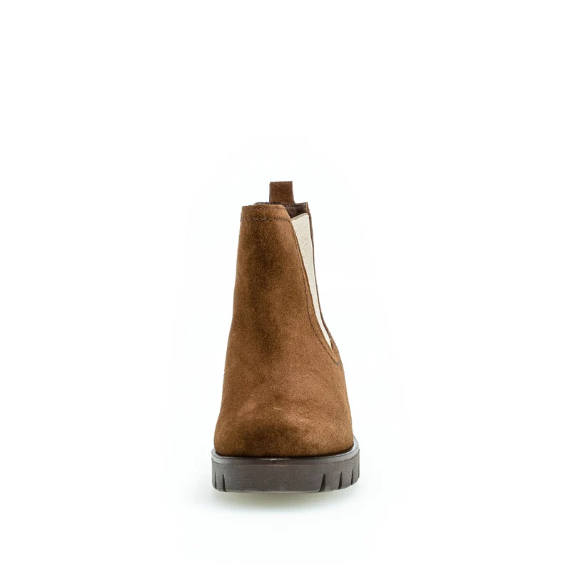 Chelsea Boots marron en suède