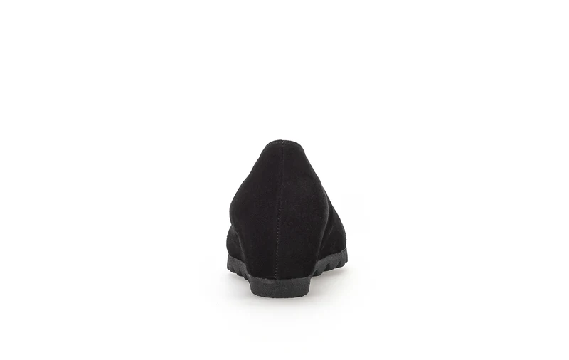 Ballerines noires en velours