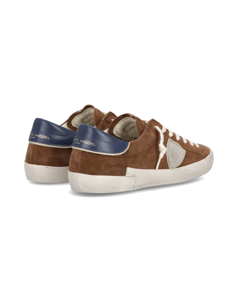 Sneakers Prsx Men, Brown Blue