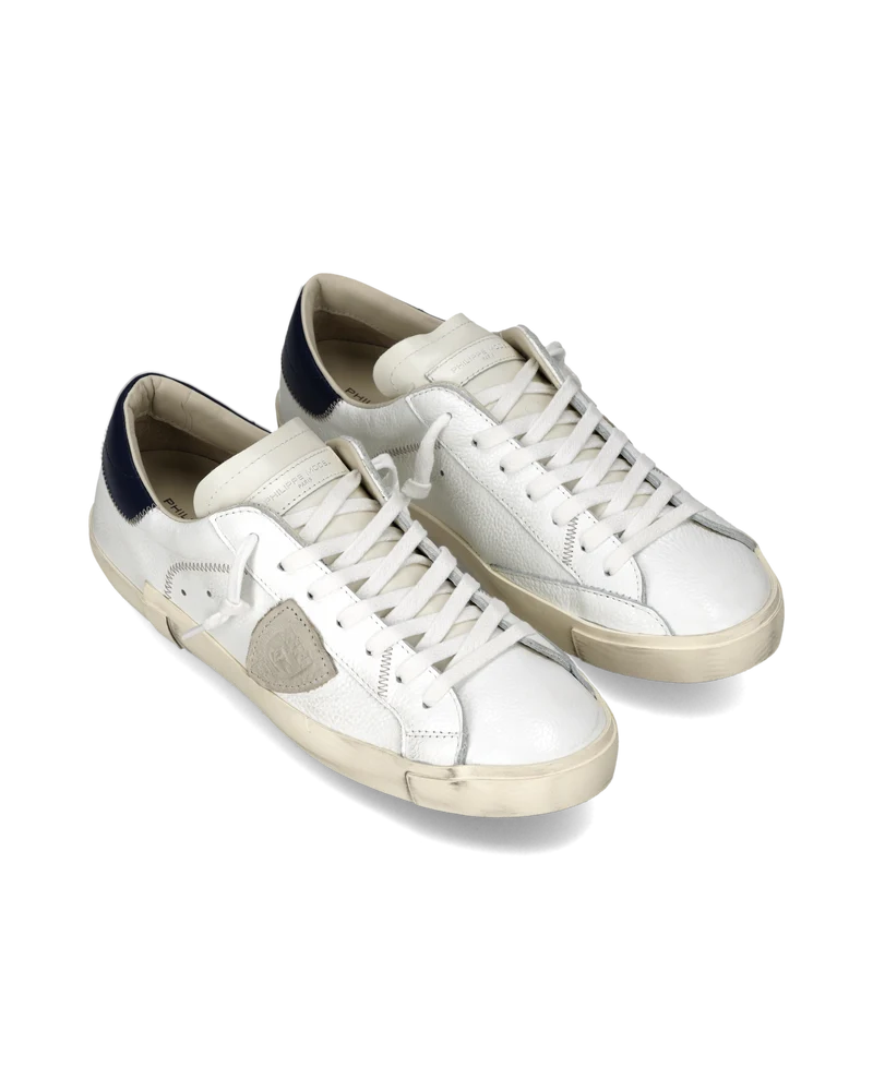 Sneakers Prsx Men, White Ocean Blue