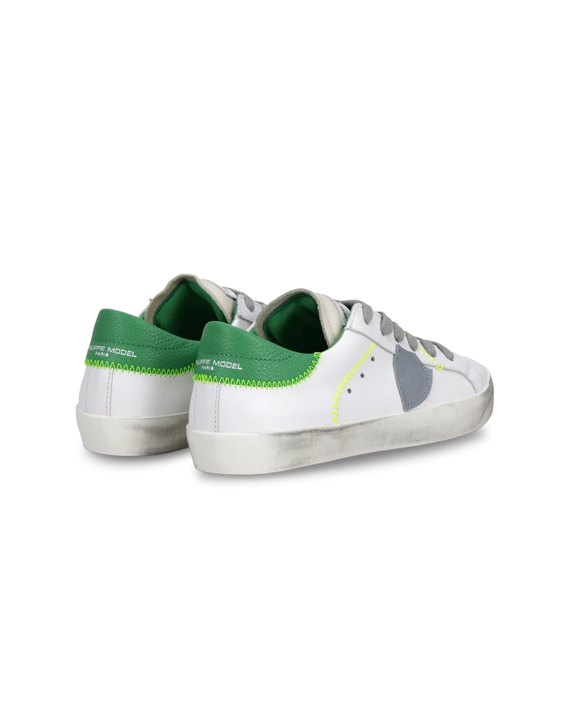 Sneaker Prsx Kids, White Green