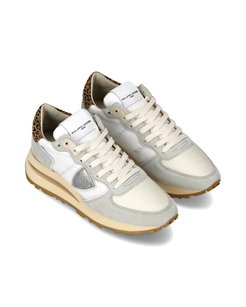 Sneakers Tropez Haute Women, White Beige