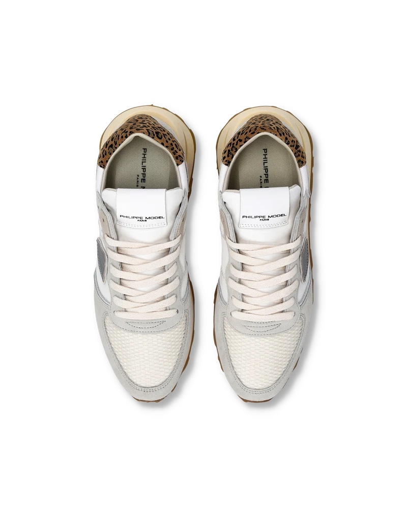 Sneakers Tropez Haute Women, White Beige