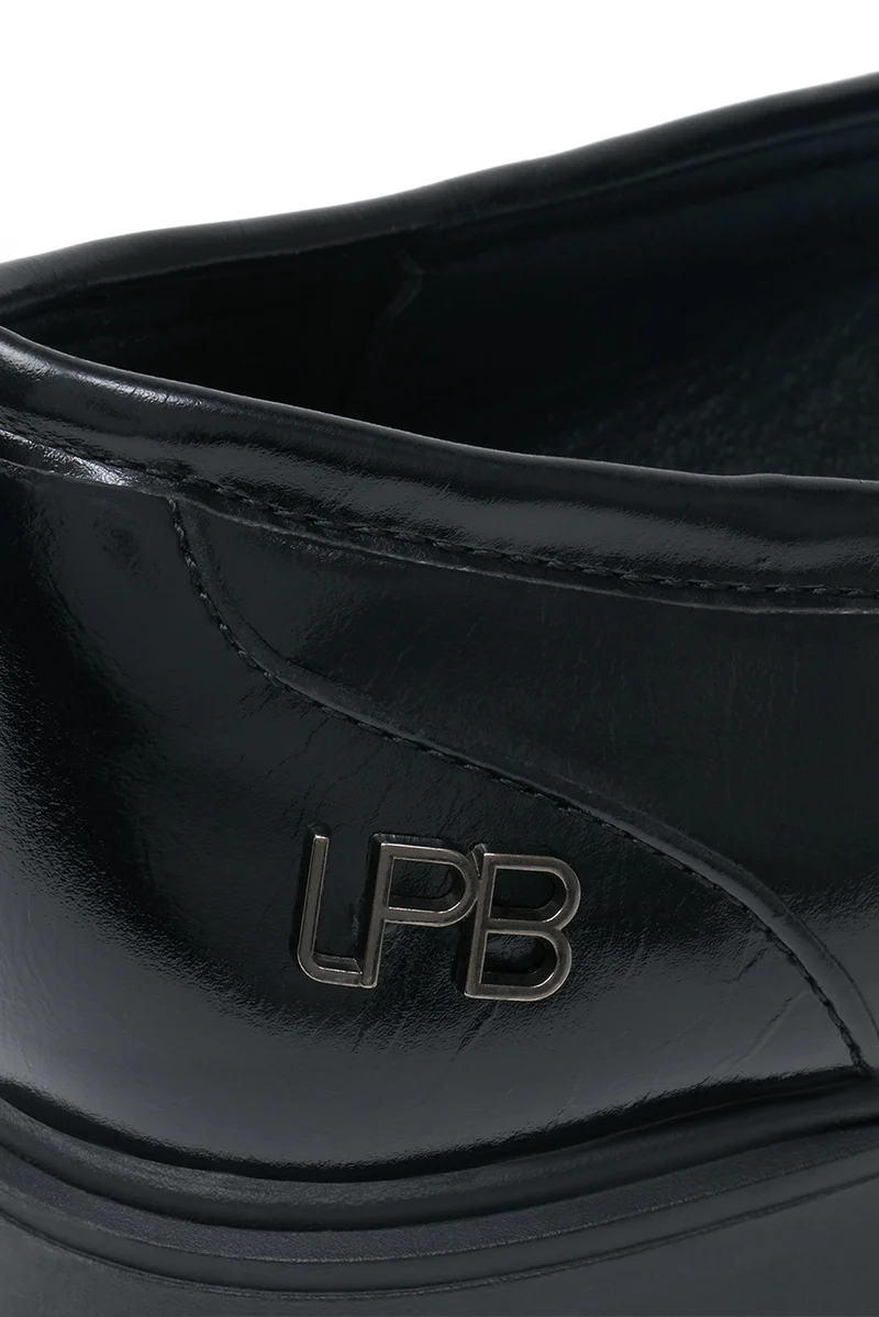 MOCASSINS PADOUE NOIR / CHOCO LEO