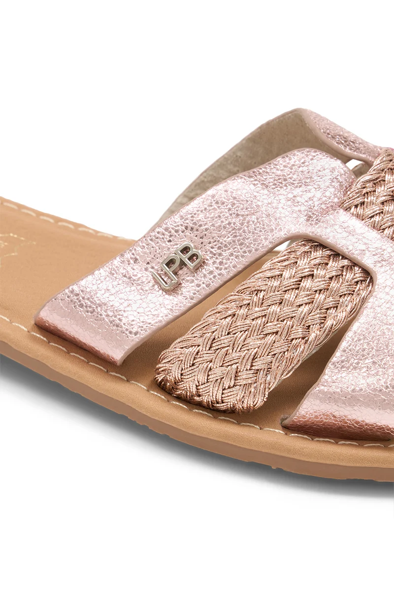 MULES NAHED ROSE METAL