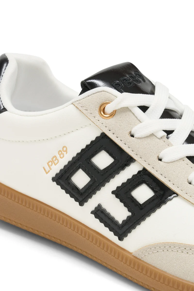 BASKETS NAIS BLANC / NOIR