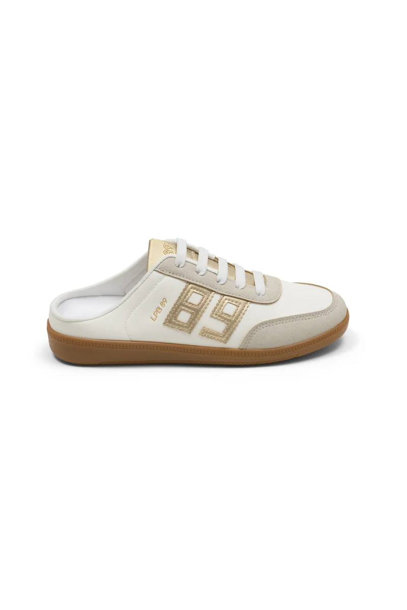 BASKETS NALIA BLANC / DORE