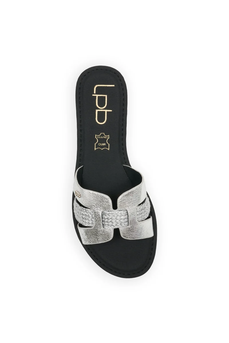 MULES NAHED ARGENT METAL