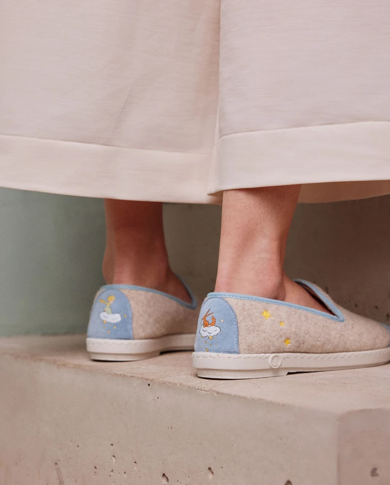 Chausson femme Bruson, collab' x le petit prince