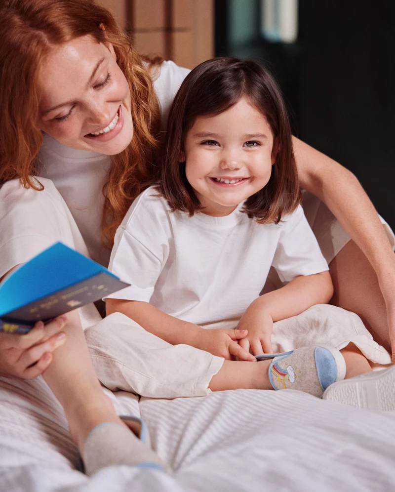 Chausson enfant Bruson, collab' x le petit prince laine