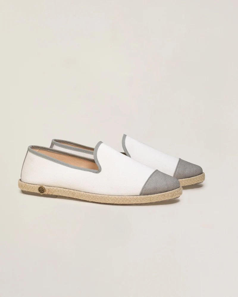 Espadrille homme Cenitz, coton flag bicolore