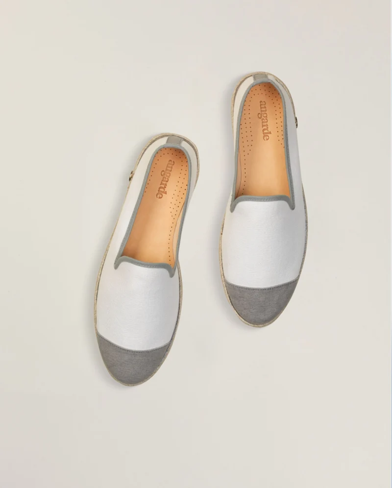 Espadrille homme Cenitz, coton flag bicolore