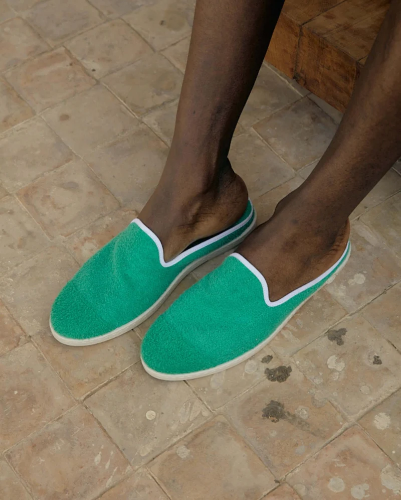 Mule homme Socoa, menthe
