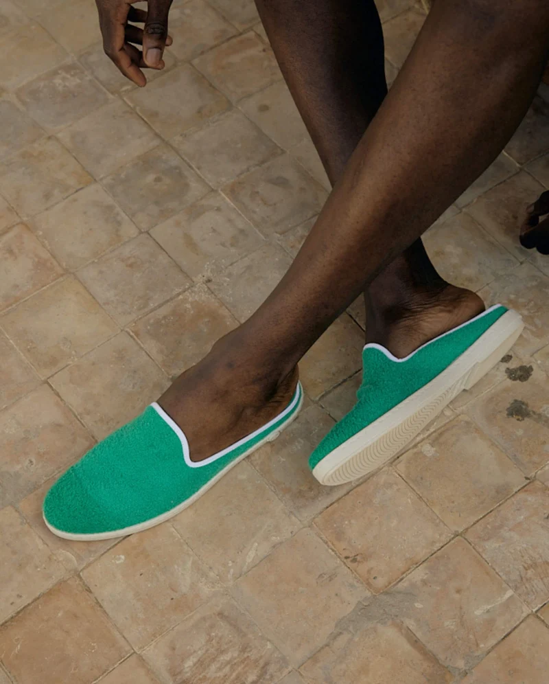 Mule homme Socoa, menthe