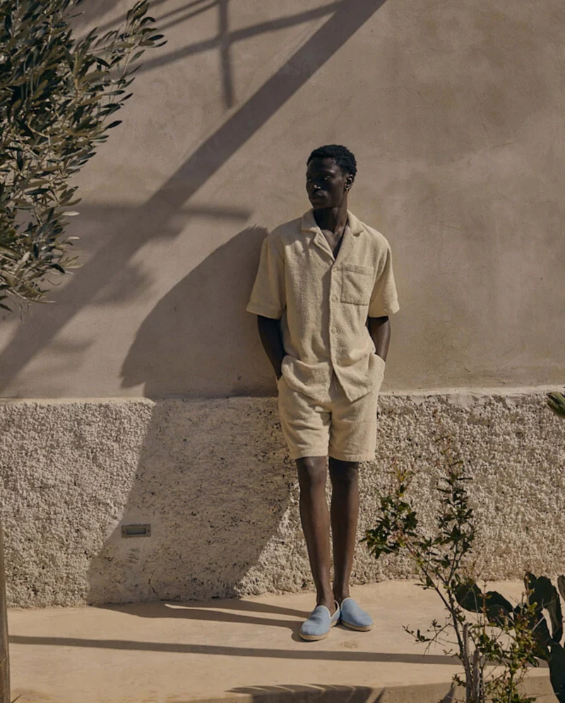 Espadrille homme Cenitz, denim bleu délavé