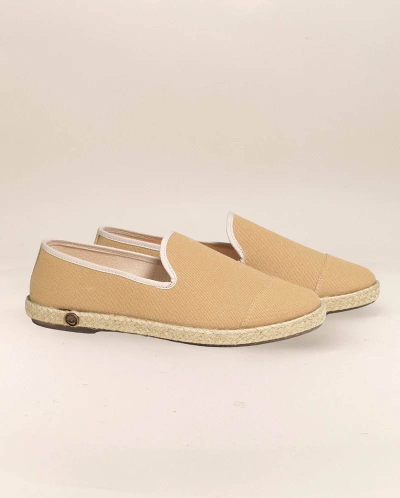 Espadrille homme Cenitz, coton beige