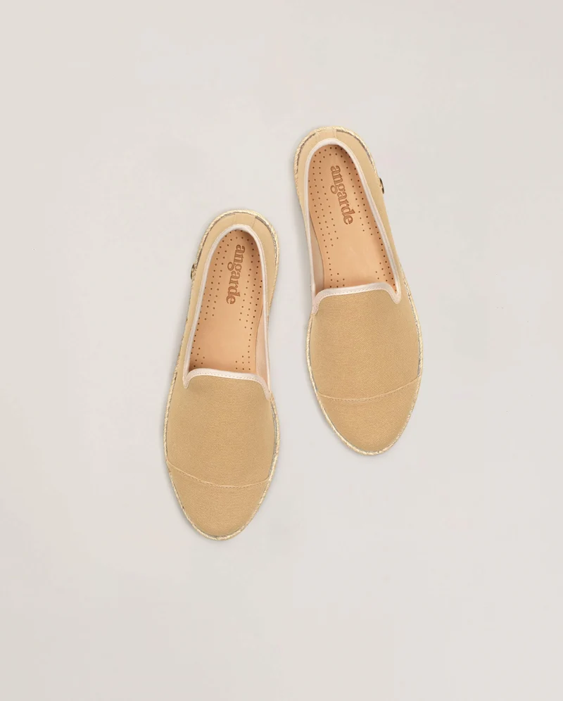 Espadrille homme Cenitz, coton beige