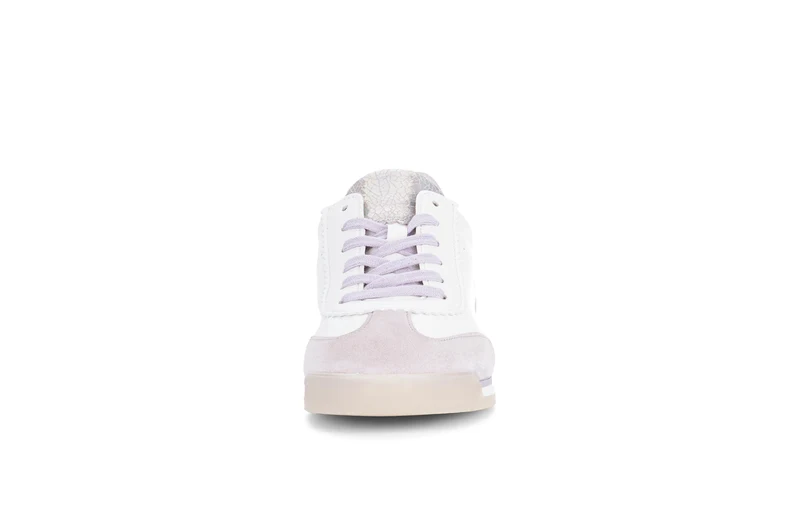 Baskets combinaison en cuir