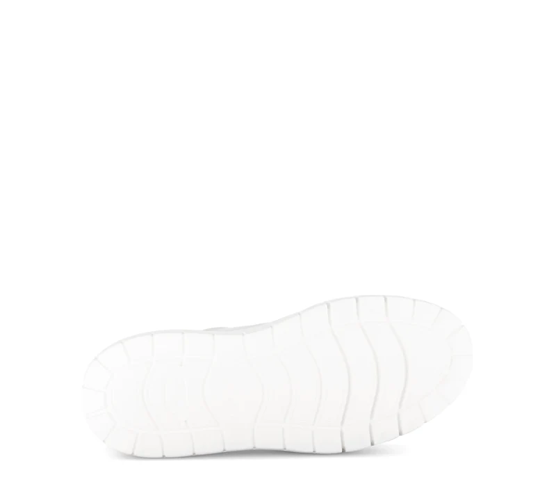 Baskets beiges en cuir