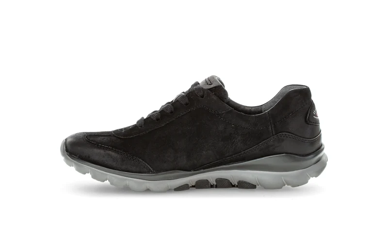 Baskets noires en cuir