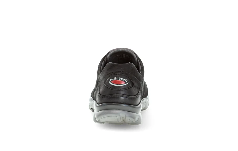 Baskets noires en cuir