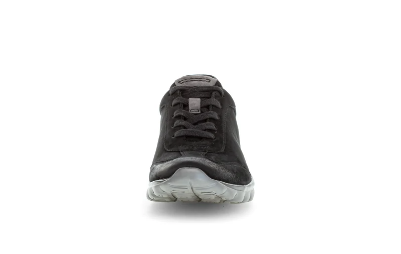 Baskets noires en cuir