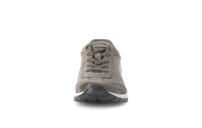 Baskets marron en cuir