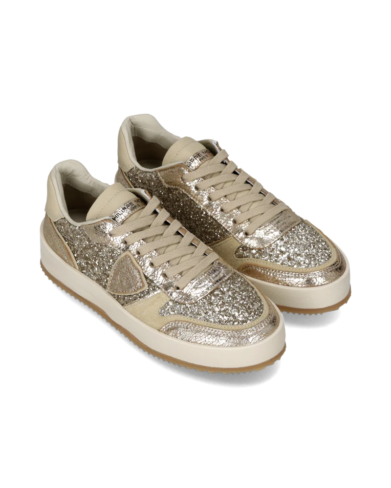 Sneakers Nice Tennis Women, Platinum