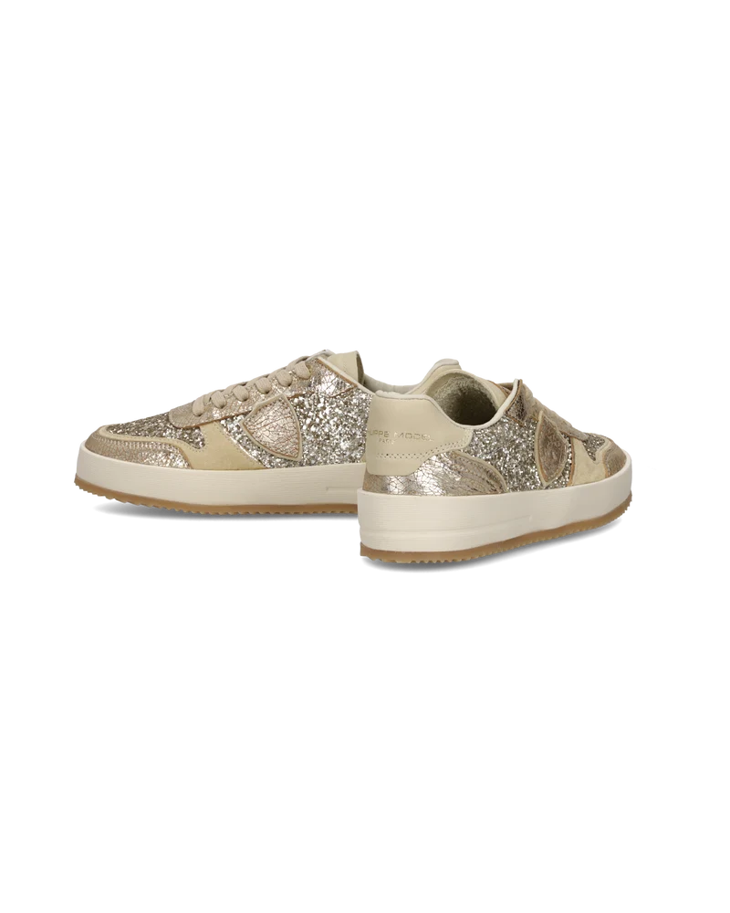 Sneakers Nice Tennis Women, Platinum