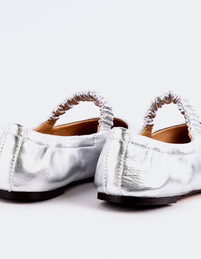 Miah Silver Leather
