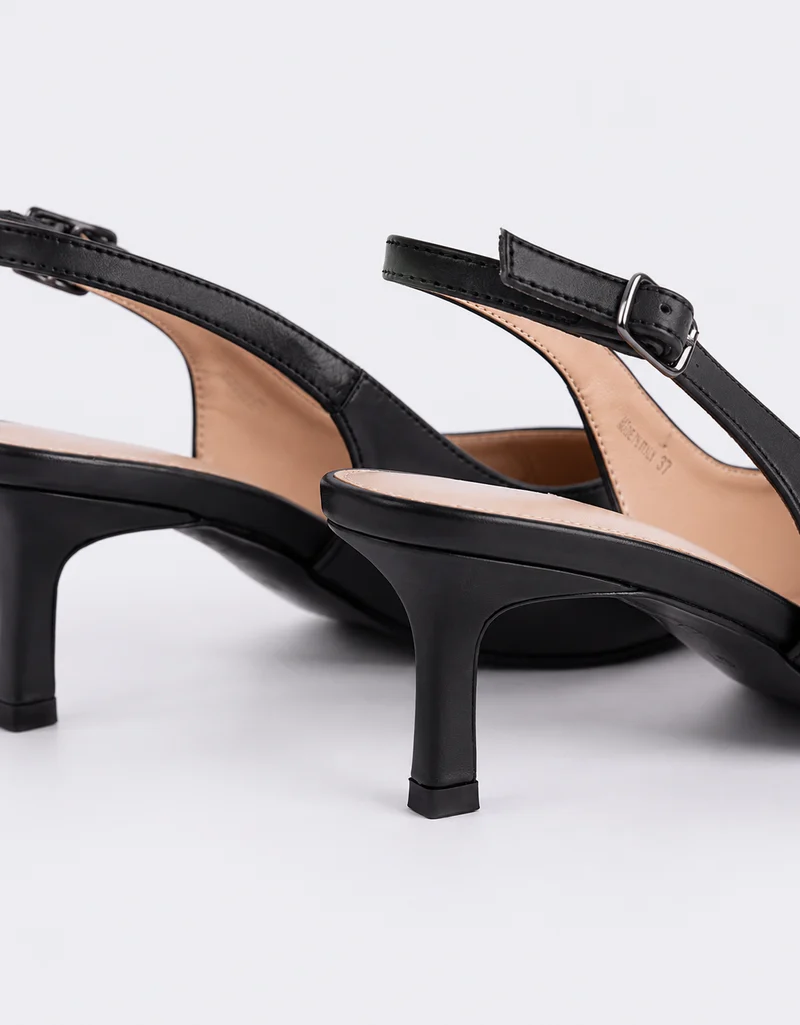Marrah Black Leather