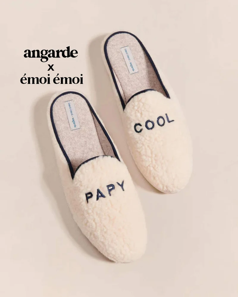 Mule homme Aime, collab' x émoi émoi papy cool
