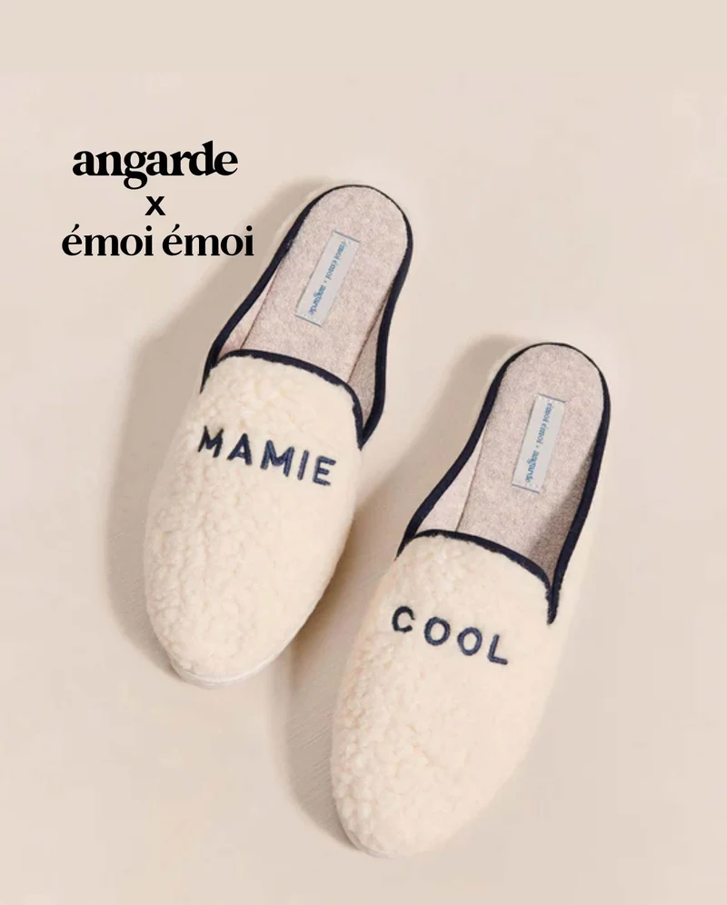 Mule femme Aime, collab' x émoi émoi mamie cool