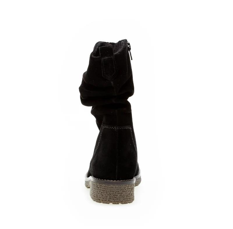 Bottines Mid noires en velours