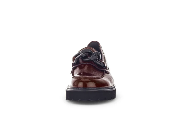 Mocassins bordeaux vernies