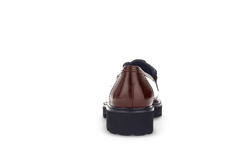 Mocassins bordeaux vernies