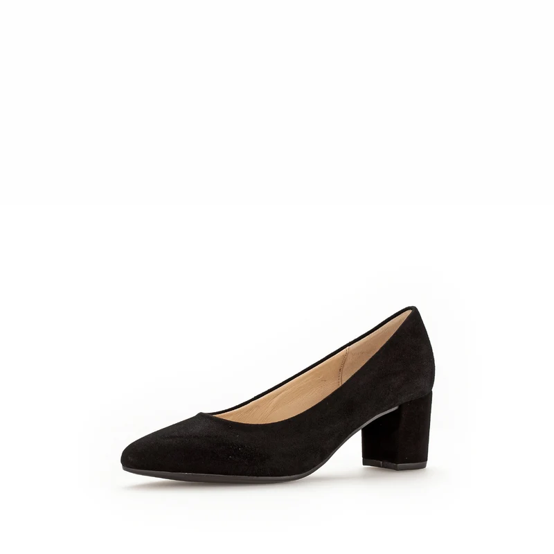 Escarpins noirs en velours