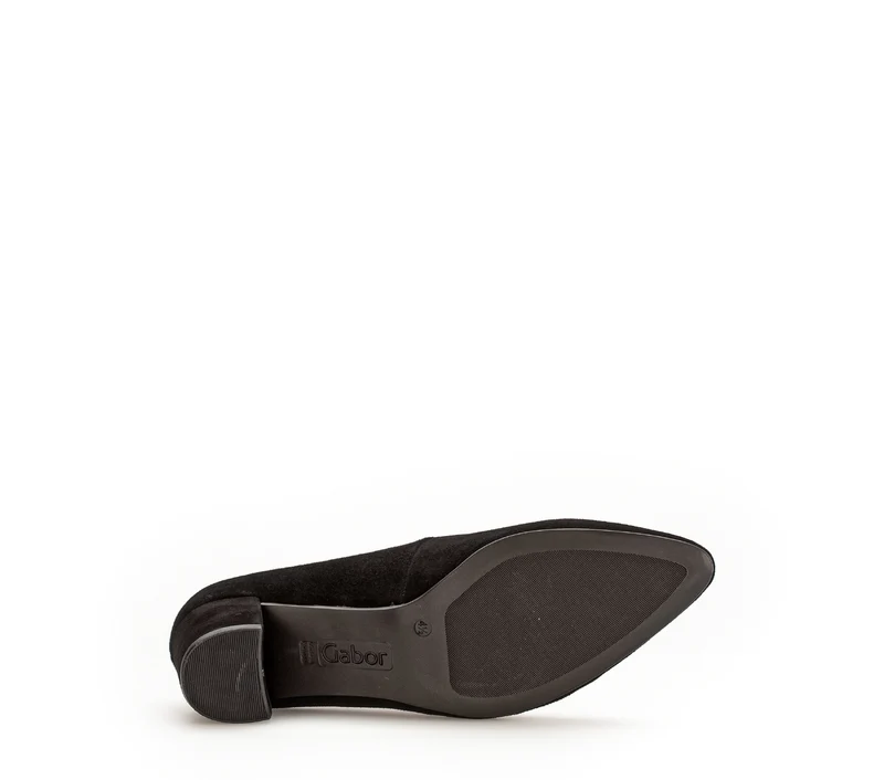 Escarpins noirs en velours