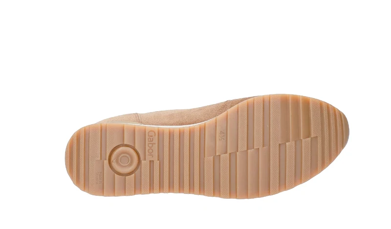 Sneakers cognac en suède